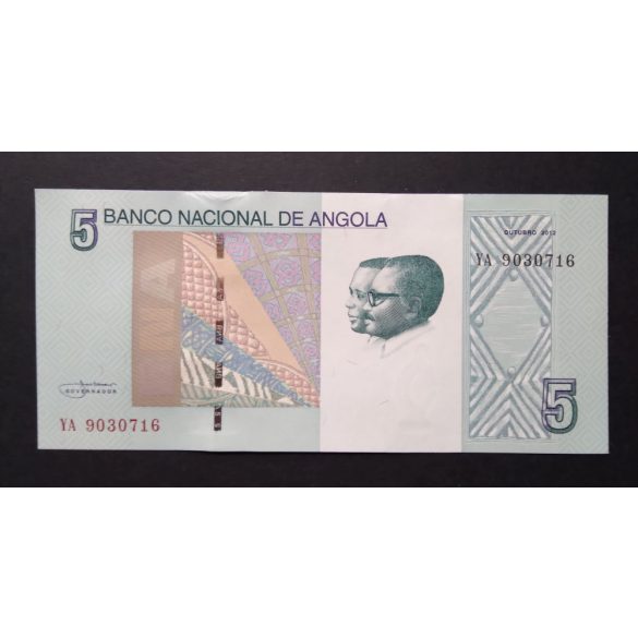 Angola 5 Kwanzas 2012 Unc