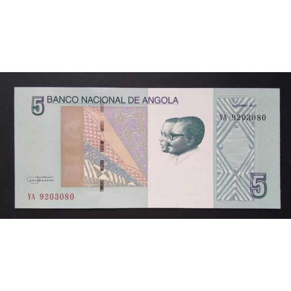 Angola 5 Kwanzas 2012/16 Unc 