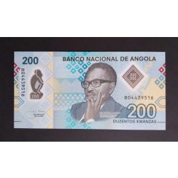 Angola 200 Kwanzas 2020 Unc 