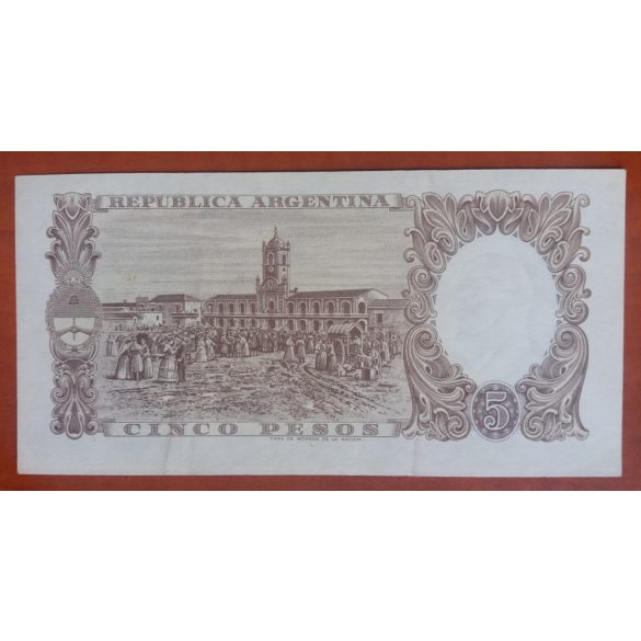 Argentina 5 Pesos 1960 XF