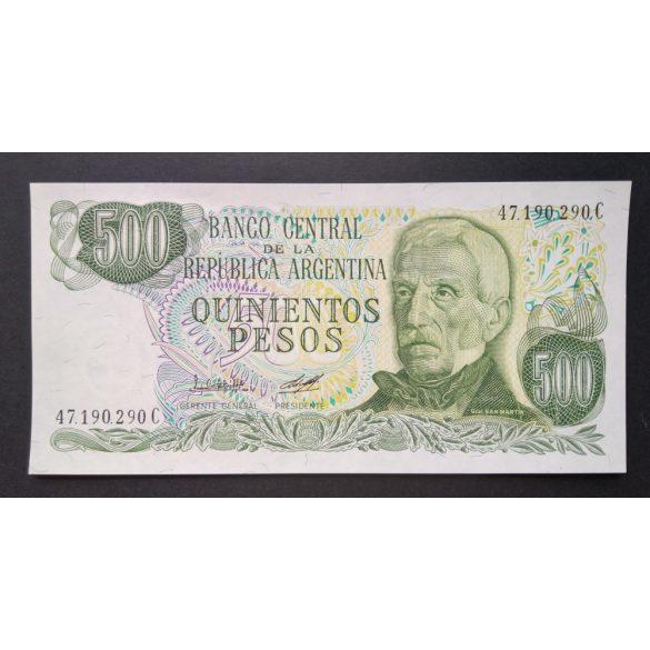 Argentina 500 Pesos 1979 Unc