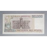 Argentina 50000 Pesos 1980 Unc