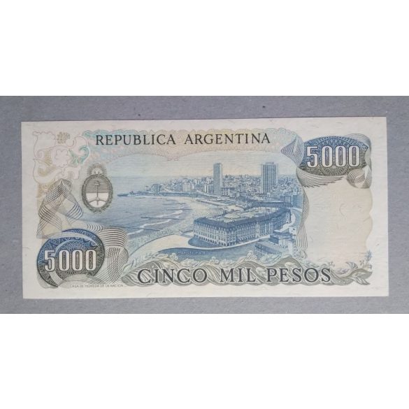Argentina 5000 Pesos 1982 Unc