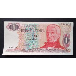 Argentína 1 Pesos 1984 Unc-