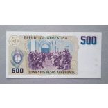 Argentina 500 Pesos 1984 Unc