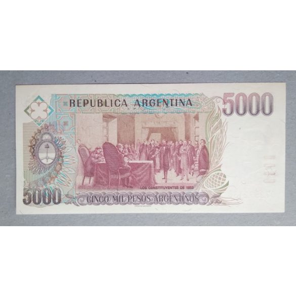 Argentina 5000 Pesos 1985 Unc
