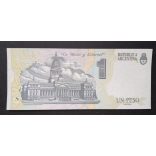 Argentína 1 Peso 1993 Unc