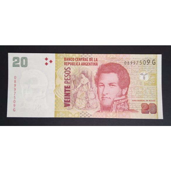 Argentína 20 Pesos 2015/18 Unc