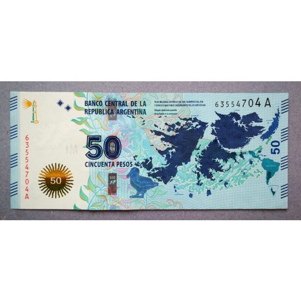 Argentina 50 Pesos 2015 Unc