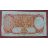 Australia 10 Shillings 1942 F