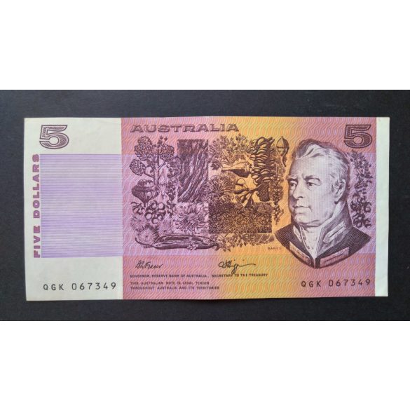 Ausztrália 5 Dollars 1990 VF+