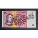 Australia 5 Dollars 1990 VF+
