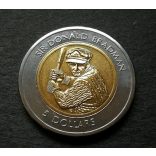 Australia 5 Dollars 1997 UNC bicolor - Sir Donald Bradman commemorative coin 