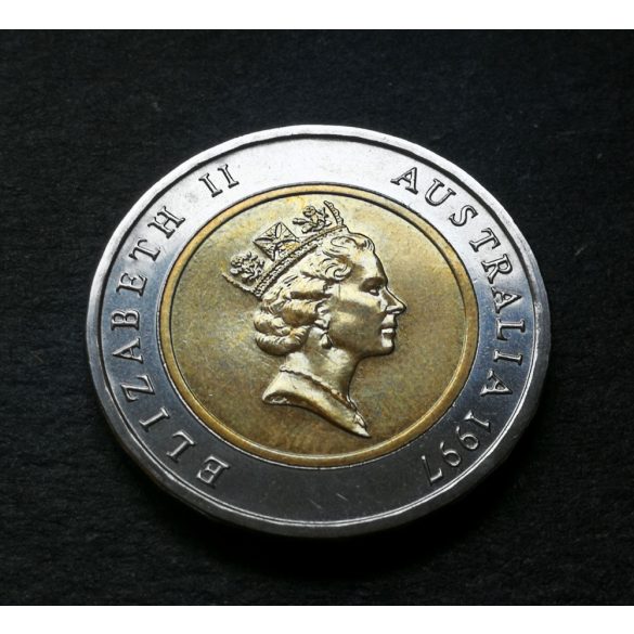 Australia 5 Dollars 1997 UNC bicolor - Sir Donald Bradman commemorative coin 