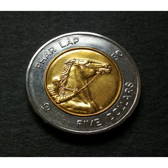 Australia 5 Dollars 2000 UNC bicolor - "Phar Lap" commemorative coin