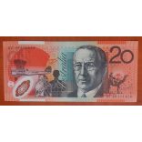 Australia 20 Dollar 2008 UNC