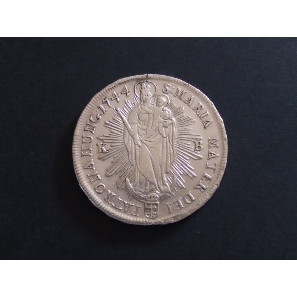 Ausztria-Magyarország 1744 Mária Terézia tallér 28,6 g ezüst KB
