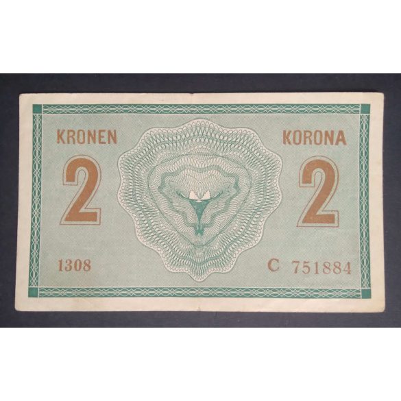 Ausztria-Magyarország 2 Korona 1914 VF+