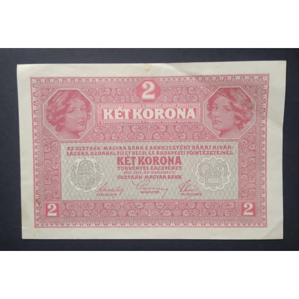 Austria-Hungary 2 Korona 1917 XF