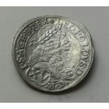 Ausztria Magyarország I. Lipót (1657-1705) 15 Krajcár 1675, Bécs, ezüst