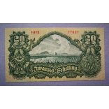 Ausztria 20 Schilling 1928 VF