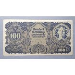 Ausztria 100 Schilling 1945 XF