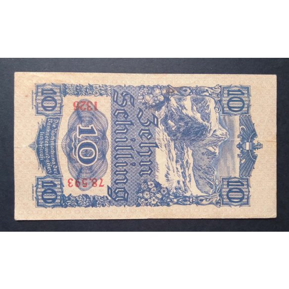 Ausztria 10 Schilling 1945 VF 
