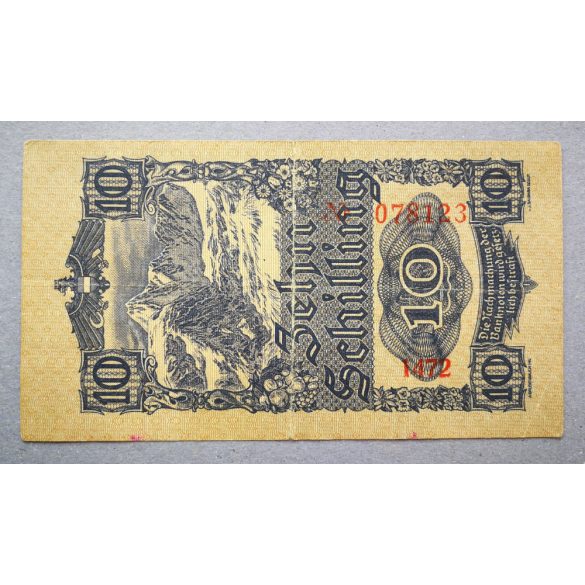 Ausztria 10 Schilling 1945 VF-