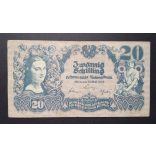 Ausztria 20 Schilling 1945 VF