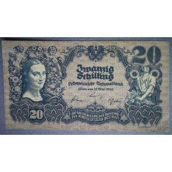 Ausztria 20 Schilling 1945 VF