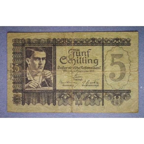 Ausztria 5 Schilling 1945 F-