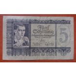 Austria 5 Schilling 1945 F+