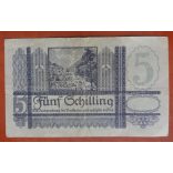 Austria 5 Schilling 1945 F+