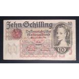 Ausztria 10 Schilling 1946 VF-