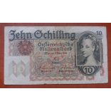 Austria 10 Schilling 1946 F