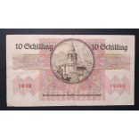 Ausztria 10 Schilling 1946 VF-