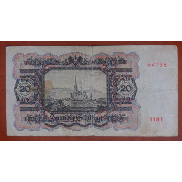 Austria 20 Schilling 1946 F