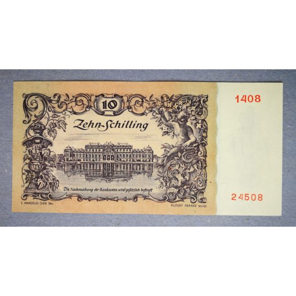 Ausztria 10 Schilling 1950 XF