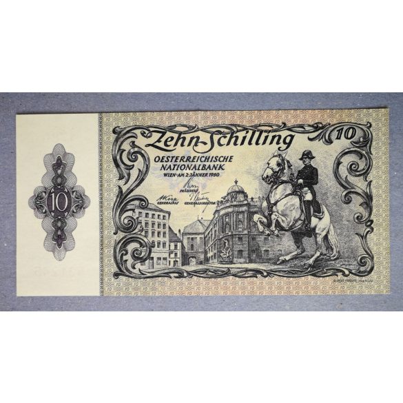 Ausztria 10 Schilling 1950 XF