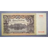Ausztria 10 Schilling 1950 XF