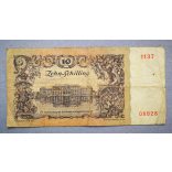Ausztria 10 Schilling 1950 VG+