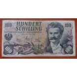 Austria 100 Schilling 1960 F