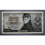 Ausztria 1000 Schilling 1966 F