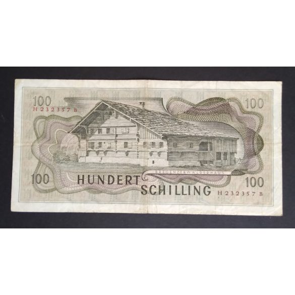 Ausztria 100 Schilling 1969 F+