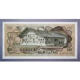Ausztria 100 Schilling 1969 VF