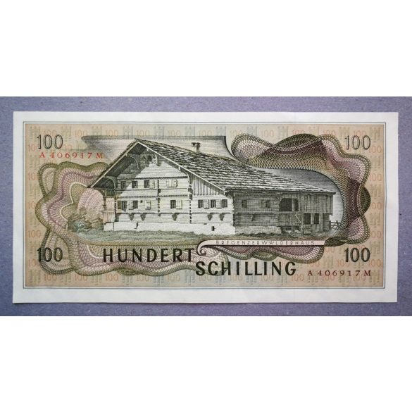 Ausztria 100 Schilling 1969 VF