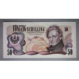 Ausztria 50 Schilling 1970 VF