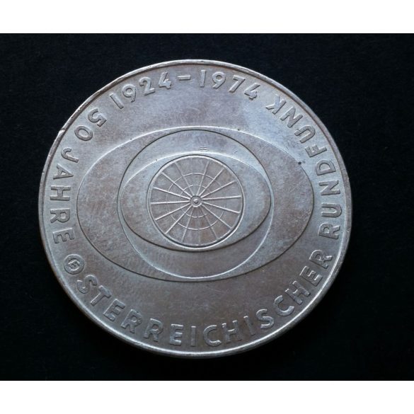 Ausztria 50 schilling 1974 ezüst
