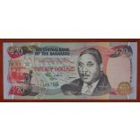 Bahamas 20 Dollars 1997 UNC