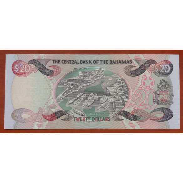 Bahamas 20 Dollars 1997 UNC